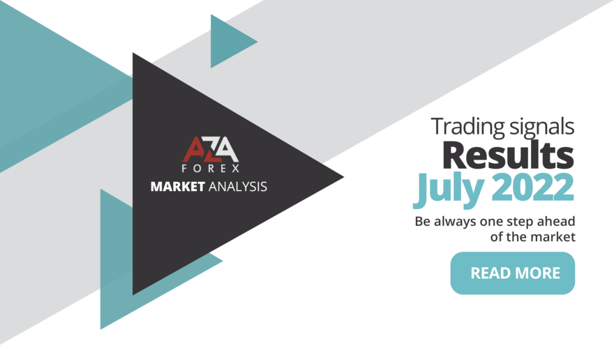 Results of profitable trading signals for July 2022